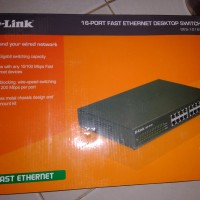 Switch DLINK DES-1016D 16 PORT Fast Ethernet