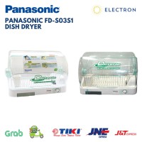 Dish Dryer Panasonic FD-S03S1-W (FDS03S1W Pengering&Steril Alat Makan)
