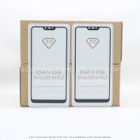 OPPO A3S Tempered Glass Full Lem 5D Cover Premium