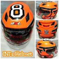 Helm Half Face SNI Centro ARL double visor bukan INK KYT NHK