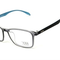Frame Kacamata Gino Armani GNA B-866 Grey-Blue Original Pria / Wanita