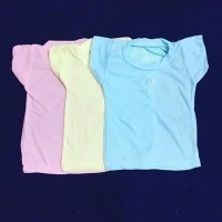 Jual 6pcs Kaos oblong size S M L polos warna