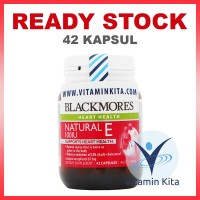 Jual BLACKMORES NATURAL E 100IU - 42 CAPS Murah
