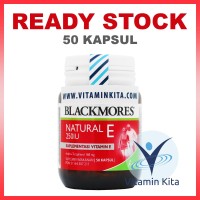 Jual BLACKMORES NATURAL E 250 IU BPOM KALBE - 50 TAB Murah
