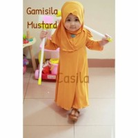 [PRODUCT TERLARIS] GAMIS GAMISILA POLOS BY CASILA SIZE 1 (1-2TH)