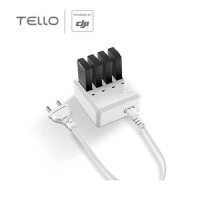 PAKET Charger Dan Baterai Flight Dji Tello 3.8V 1100 mAh Original 1Pcs