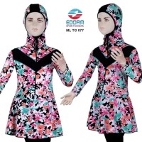 Jual Baju Renang Anak SD Muslim Muslimah Cewek Perempuan ML- Diskon