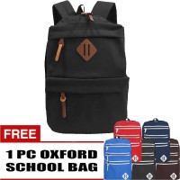 Bag & Stuff - Korean Universal Backpack Bundle Oxford