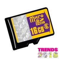 Micro SD Card V-Gen/VGen 16GB Memory Card 16 GB SDHC HC V Gen