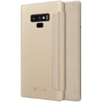 Nillkin Sparkle Leather Flip Case Samsung Galaxy Note 9 Gold