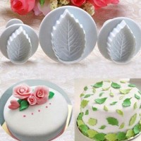 New Promo Plunger Fondant Cookie Cutter Cetakan Kukis Kue Kering Daun