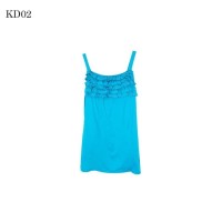 KD02 Kids Blue Dress Dress Anak Biru