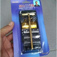 jual Cukur Manual Shaver Alat Cukur Kumis manual Set 2in1