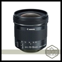 New Sale Canon Lensa Ef S 10-18Mm FU002F4.5-5.6 Is Stm Black (Garansi