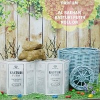 TERMURAH!! Parfum Minyak Wangi Kasturi Putih Isi 6 pcs/ Parfum H