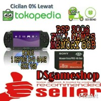 PSP 3006 PAKET MEMORY CARD 8GB FULL GAMES