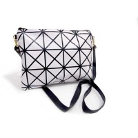 Obral tas selempang asimetris sling bag white bta196