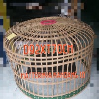 KANDANG BAMBU UMBARAN AYAM D92xT70cm