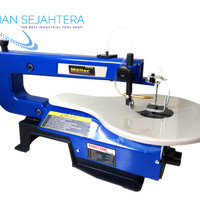 mesin scroll saw mollar BSS-16BV mesin gergaji triplek jigsaw duduk
