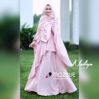 Gamis Set ORIGINAL NADIYA by Mozbue