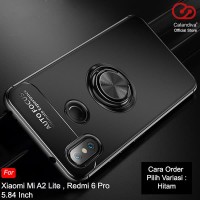 Calandiva Ultimate Ring Case Xiaomi Mi A2 Lite, Redmi 6 Pro 5.84 Inch