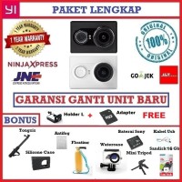 Paket Lengkap Xiaomi Yi Black Action Kamera International NEW ORIGINAL