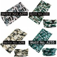 Buff Motif Tentara/Army 2 (bandana serbaguna/masker/kupluk/sla