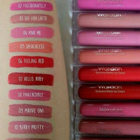 Lip Cream Wardah Exclusive Matte BARU Lipstik Lipstick Murah