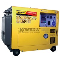 GENSET GENERATOR DIESEL 1PH 4000W SILENT KRISBOW KW2600008