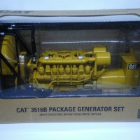 Miniatur Genset Cat 3516B Diecast Generator Set