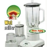 Maspion BLENDER MT-1213 DRY & WET MILL (3 IN 1, glass)