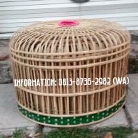 KHUSUS GO-JEK 1 SET KANDANG BAMBU UMBARAN AYAM (ISI 5)