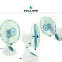 PROMO DESK FAN KIPAS ANGIN 2 FUNGSI KAD 927 MIYAKO UNIK