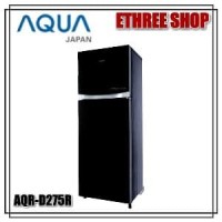 AQUA AQRD275R - AQR D275R - KULKAS 2 PINTU INVERTER - M PROMO