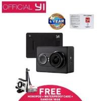 KAMERA Xiaomi Yi Action Camera 16MP Go Pro Yi Cam Set BLACK