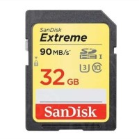 SD XC Card SanDisk 32GB EXTREME U3 90MB/s Class 10 Memory Kamera 32 GB