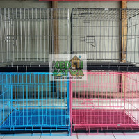 Kandang Besi Cocok untuk Kucing, Anjing, Otter, Musang, Kelinci dll.