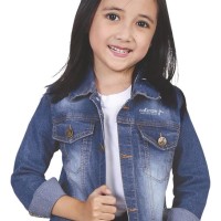 Jaket Levis Jeans Denim Anak Perempuan Umur 5 6 7 8 9 10 tahun CNU 134