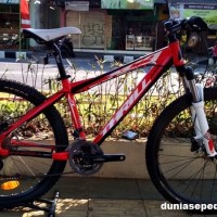 SEPEDA GUNUNG / MTB 26 THRILL AGENT XC3 27SPEED SHIMANO SLX MERAH.