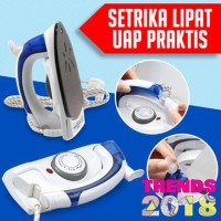 #EH113 - Setrika Ion UAP HETIAN Travel STEAM UNIK LIPAT