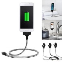 Ultra Flexible Metal Twister for iphone 5/6 Cable Dock Tripod ORI