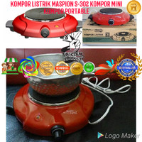Original Kompor Listrik Maspion S-302 Kompor Mini Kompor Portable
