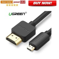 Kabel hp ke TV UGreen Kabel Adapter Micro HDMI to HDMI Male 1.5M