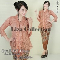set baju kebaya brukat floy masa kini