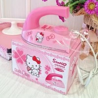 Promo Setrika Baju Hello Kitty Small Iron HK Pengering Baju Mini