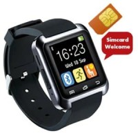 COGNOS Smartwatch U8 Delta GSM SIM CARD-HITAM