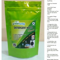 Jual Greenway Piring Detergen Detergent matic mesin cuci Liquid Cair Sabun Murah