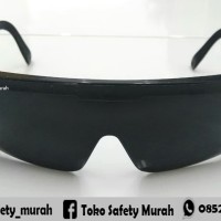 Kacamata Safety / Kacamata Gerinda Goggles Hitam Black
