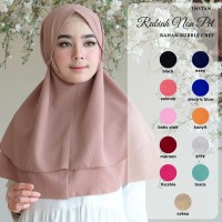 Jual Instan Rubiah non pet / jilbab instan tali 2 layer / instan tali susun Murah