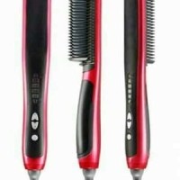 Catok Sisir Pelurus Rambut Fast Straightener Asl-908 + Setrika Wajah